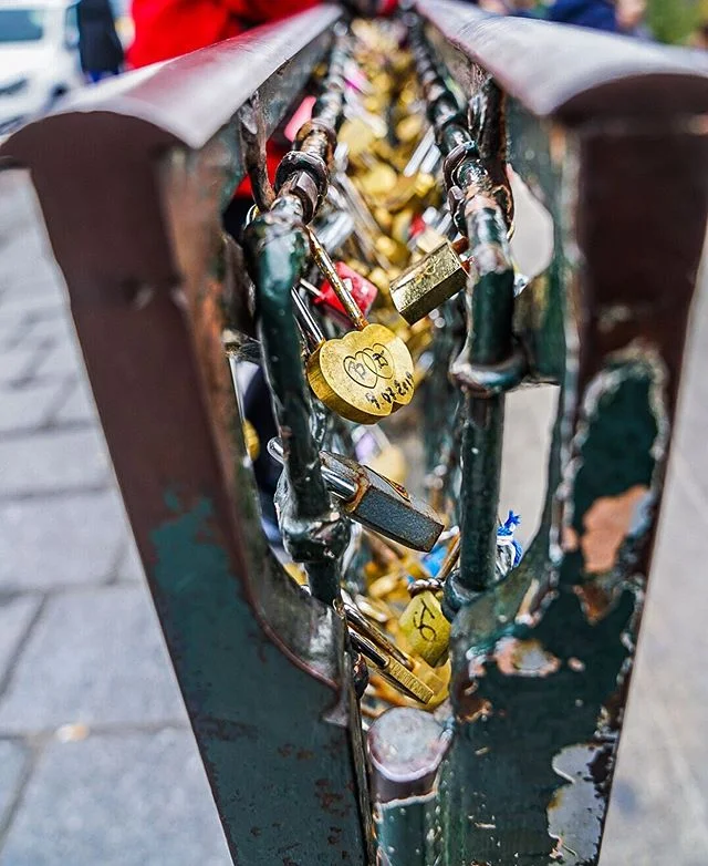 I&rsquo;ll channel my love for Paris into one of these existing &lsquo;locks of love&rsquo;. (If you visit, please don&rsquo;t do this; it&rsquo;s a nuisance here!) Au revoir, Paris!