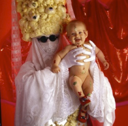  Luke Roberts,&nbsp; Pope Alice's Miracle Baby , 1993, cibachrome 