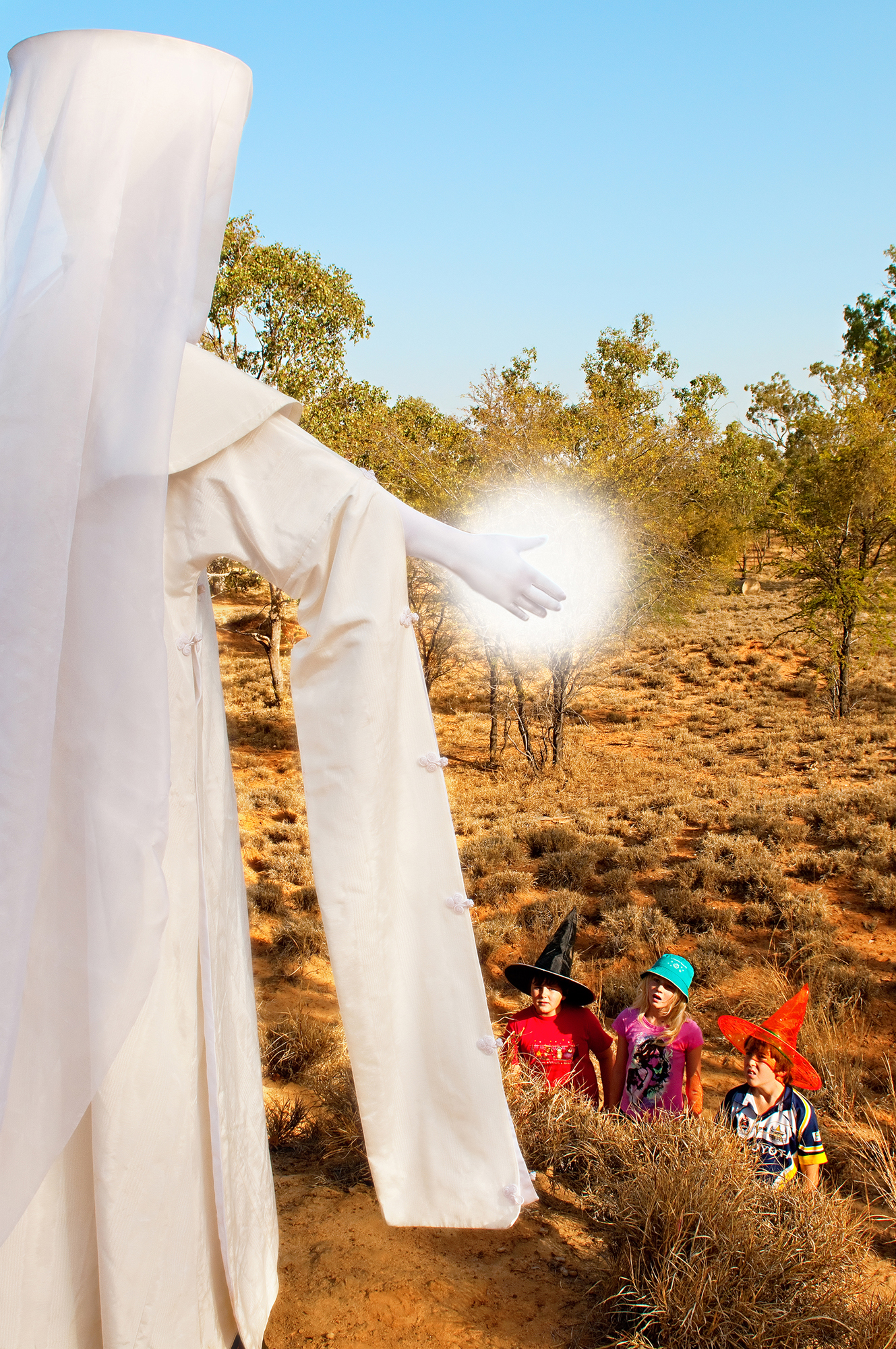  Luke Roberts,&nbsp; The Children Of Alpha I (Our Lady of Alpha) , 2009, photographic performance 