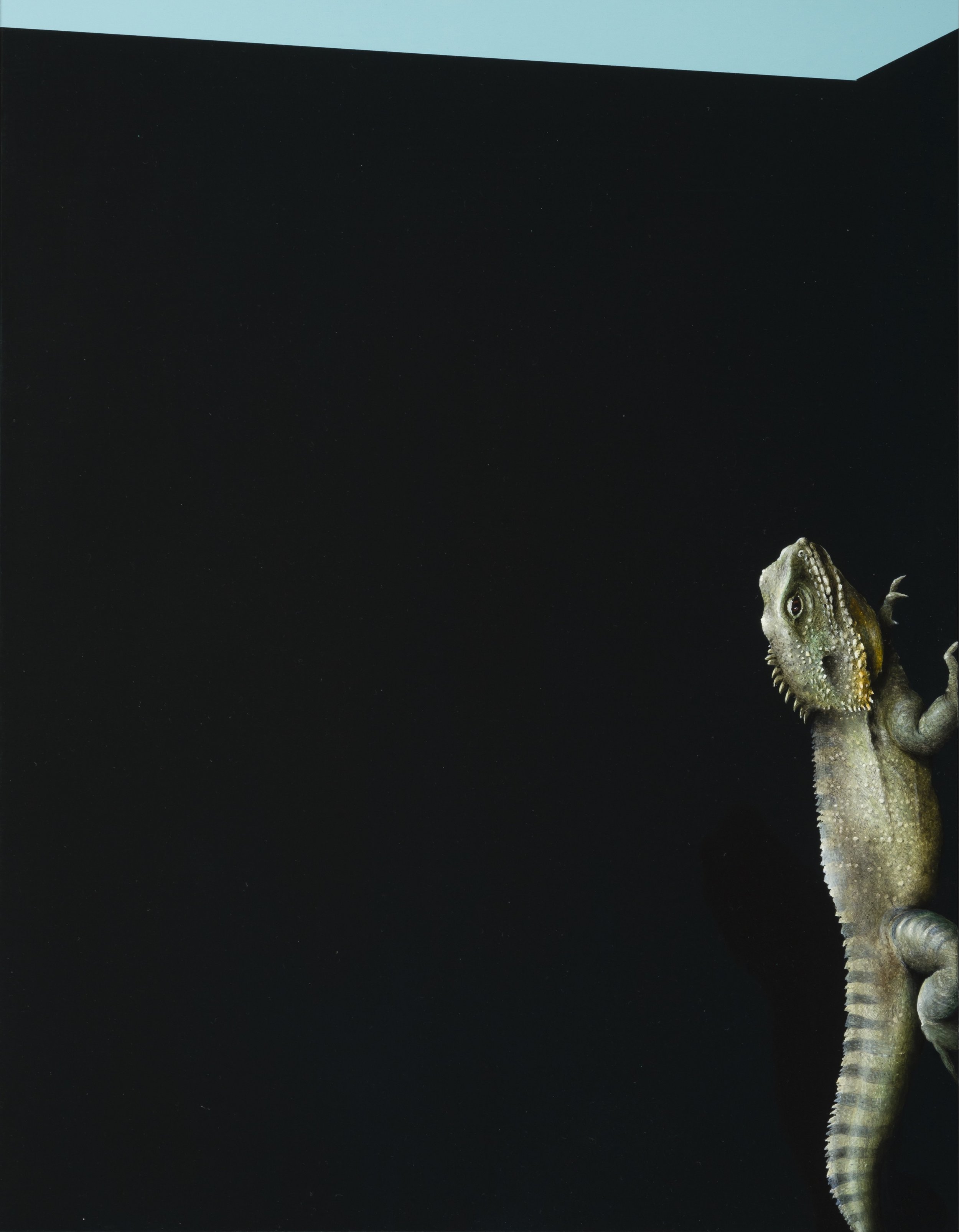  Jarek Wojcik,&nbsp; Spaces and Things 03 , 2015, acrylic on clayboard, 45 x 35cm 