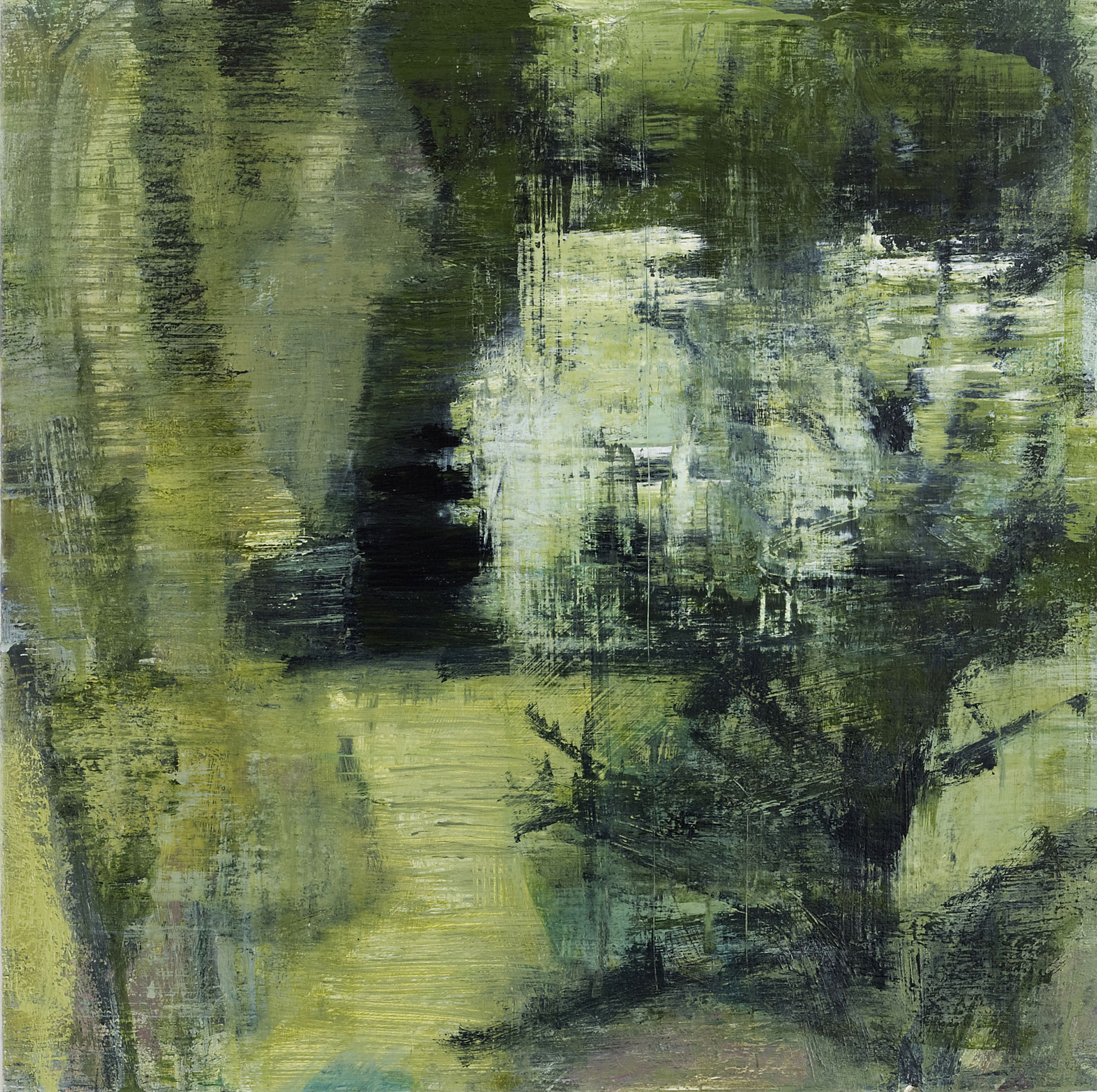  Joanna Logue,&nbsp; Garden I , 2015, 40 x 40cm, acrylic on board 
