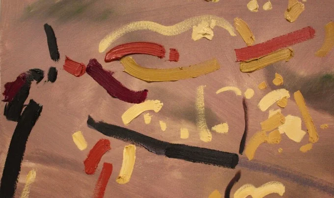Gian Manik, Untitled 14 (detail) , 2015, oil on canvas, 137 x 152.5cm