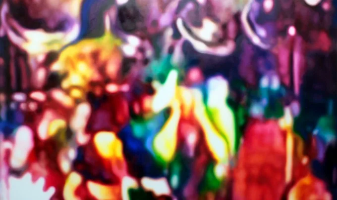 Stephen Giblett, Panic, 2012, oil on linen, 163 x 200cm