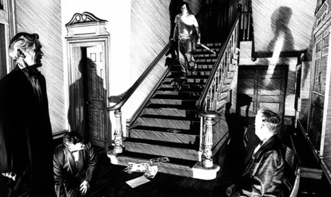 Matt Coyle, The Shades #4 , 2010, giclee pure carbon print on archival paper, 60 x 56cm, edition of 20