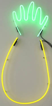Paul Yore, Pineapple , 2011, neon light, dimensions variable