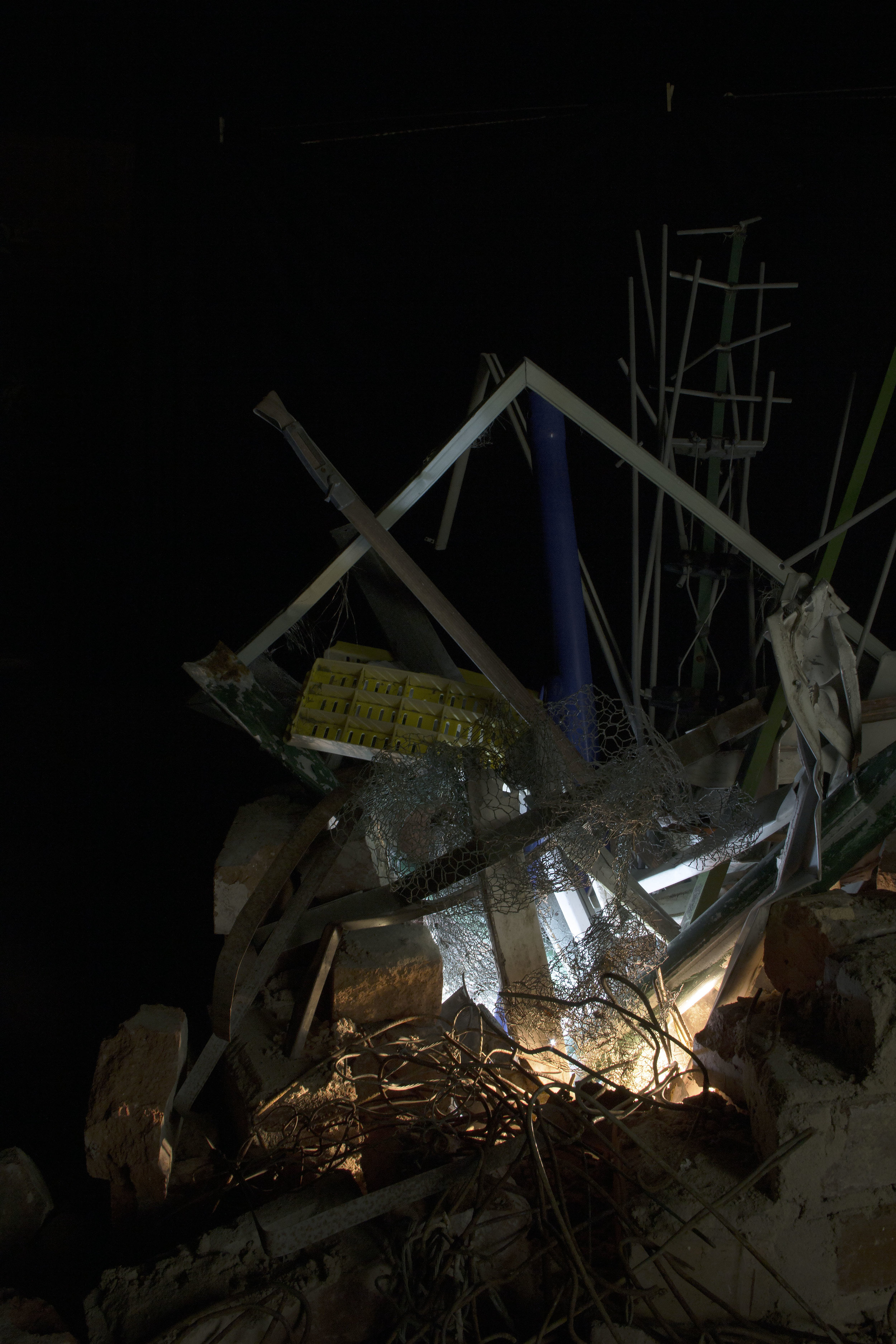 Dominic Kavanagh, Eden’s Hollow, 2017 site-specific installation, dimensions variable