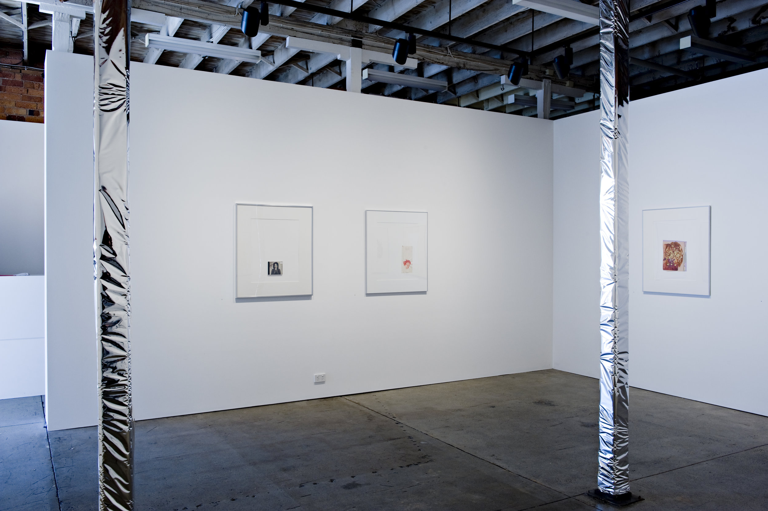  Geoff Newton, Works on Paper, 2009, installation image 
