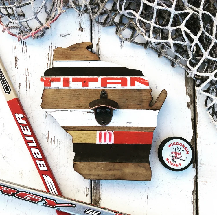 Bottle Opener - Hockey State 