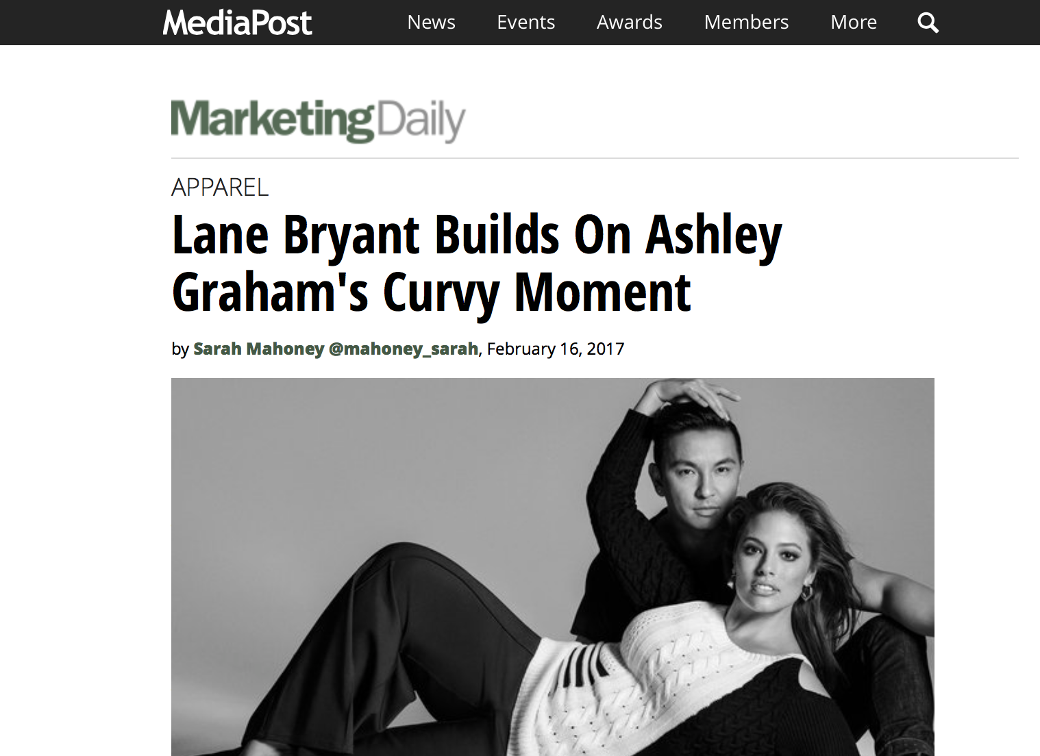 Marketing Daily 'Lane Bryant'