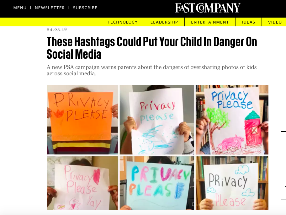 Fast Company: These Hashtags Could Put Your Child in Danger on Social Media