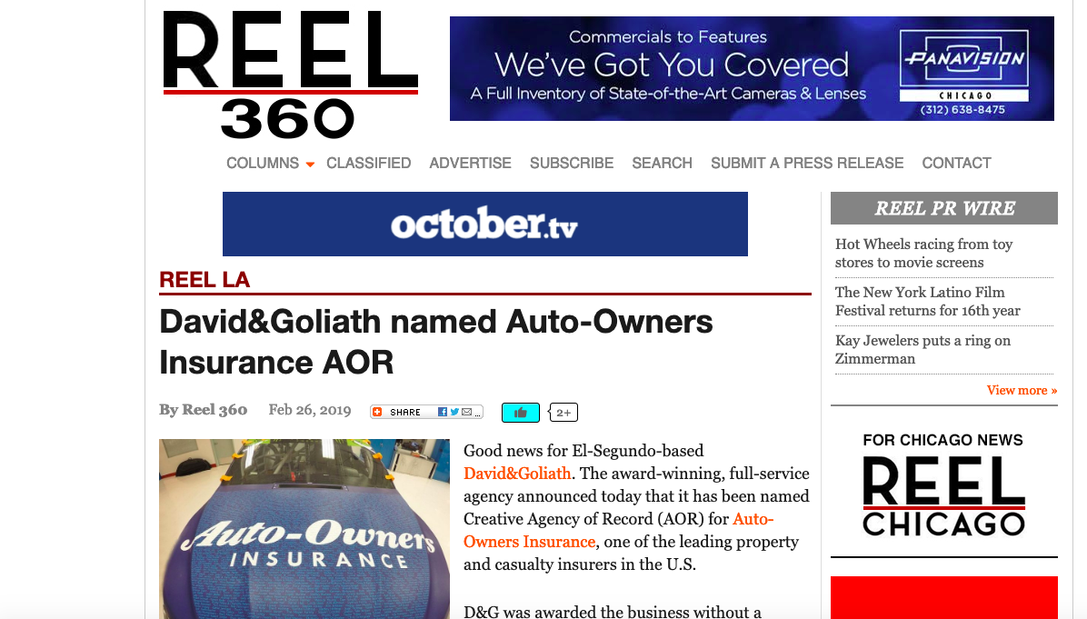 D&amp;G Named AOR for Auto-Owners Insurance