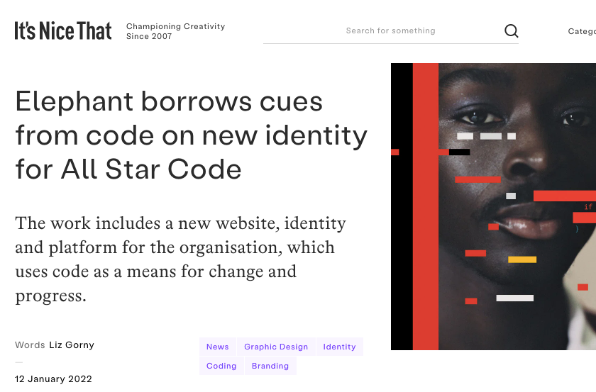 All Star Code's New Website &amp; Identity