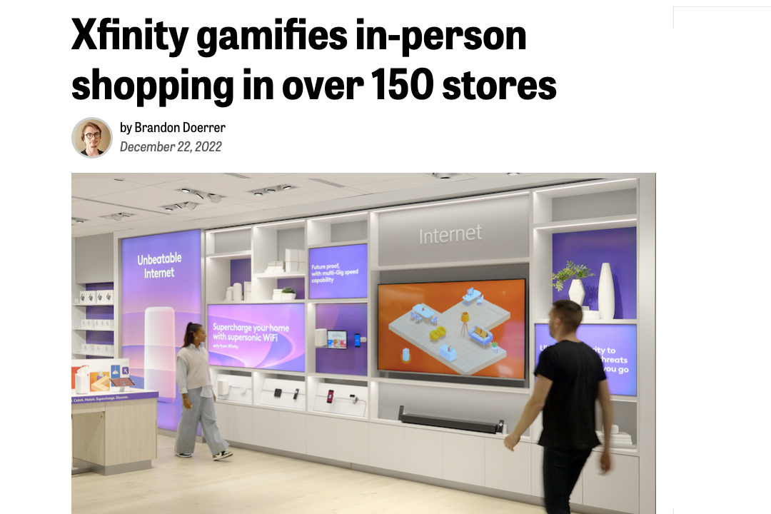 Campaign US: Elephant Creates New In-Store Gaming Experience for Xfinity