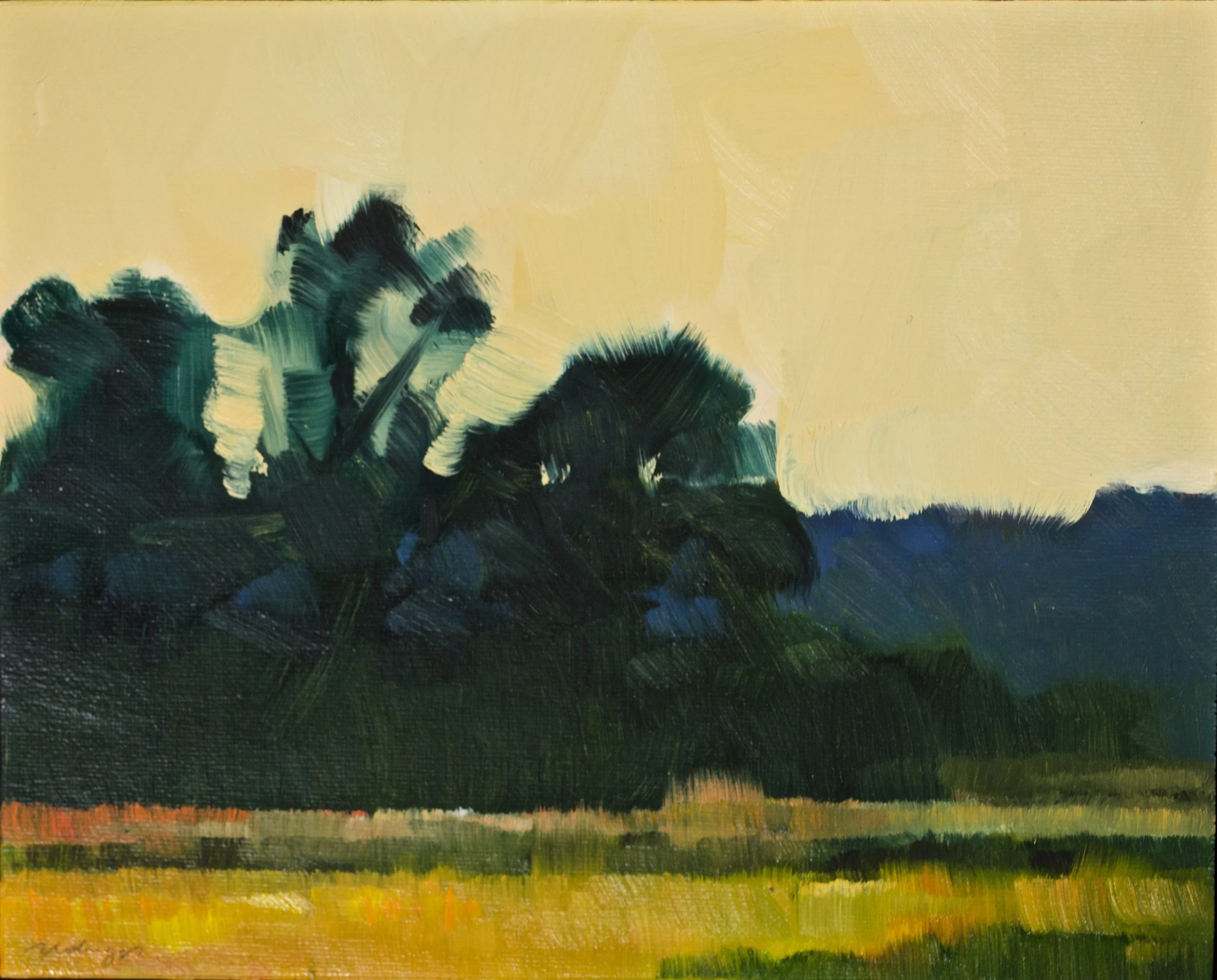 copyright 2016, 9 x 12 in., oil on panel.