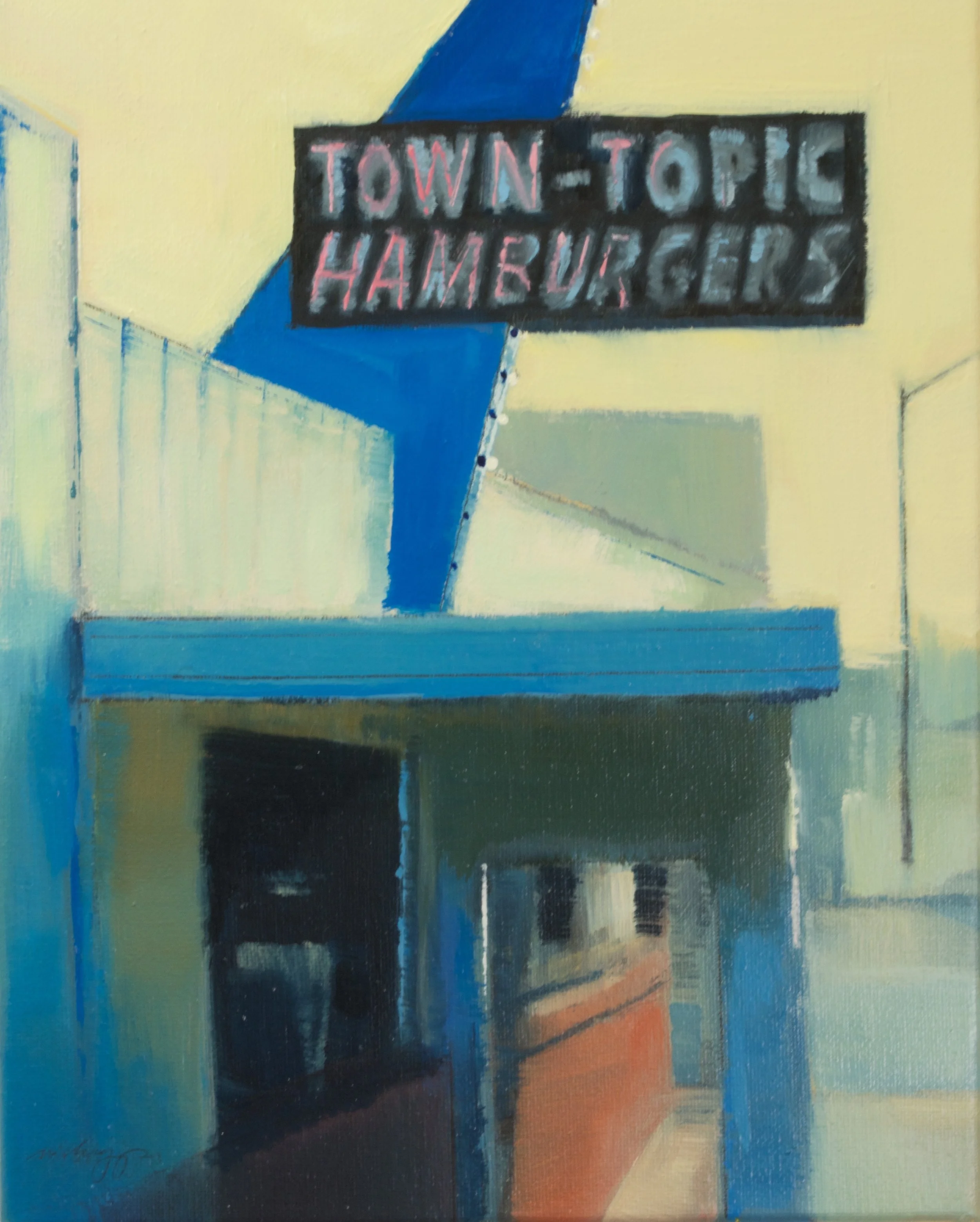 copyright 2016, 12 x 9 in., oil /pencil on canvas.