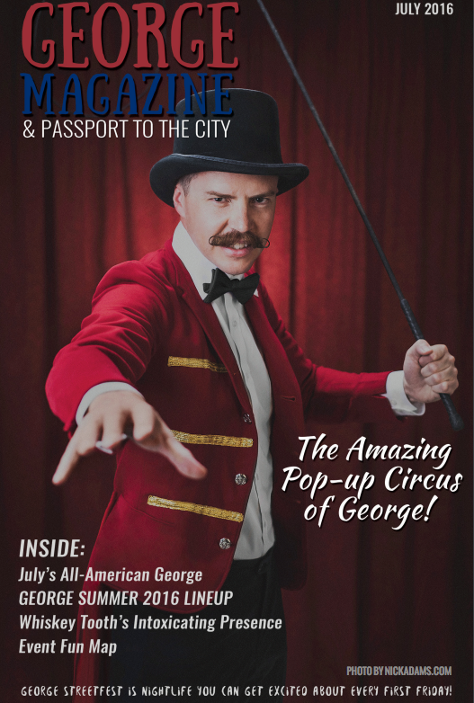 George Magazine Cover