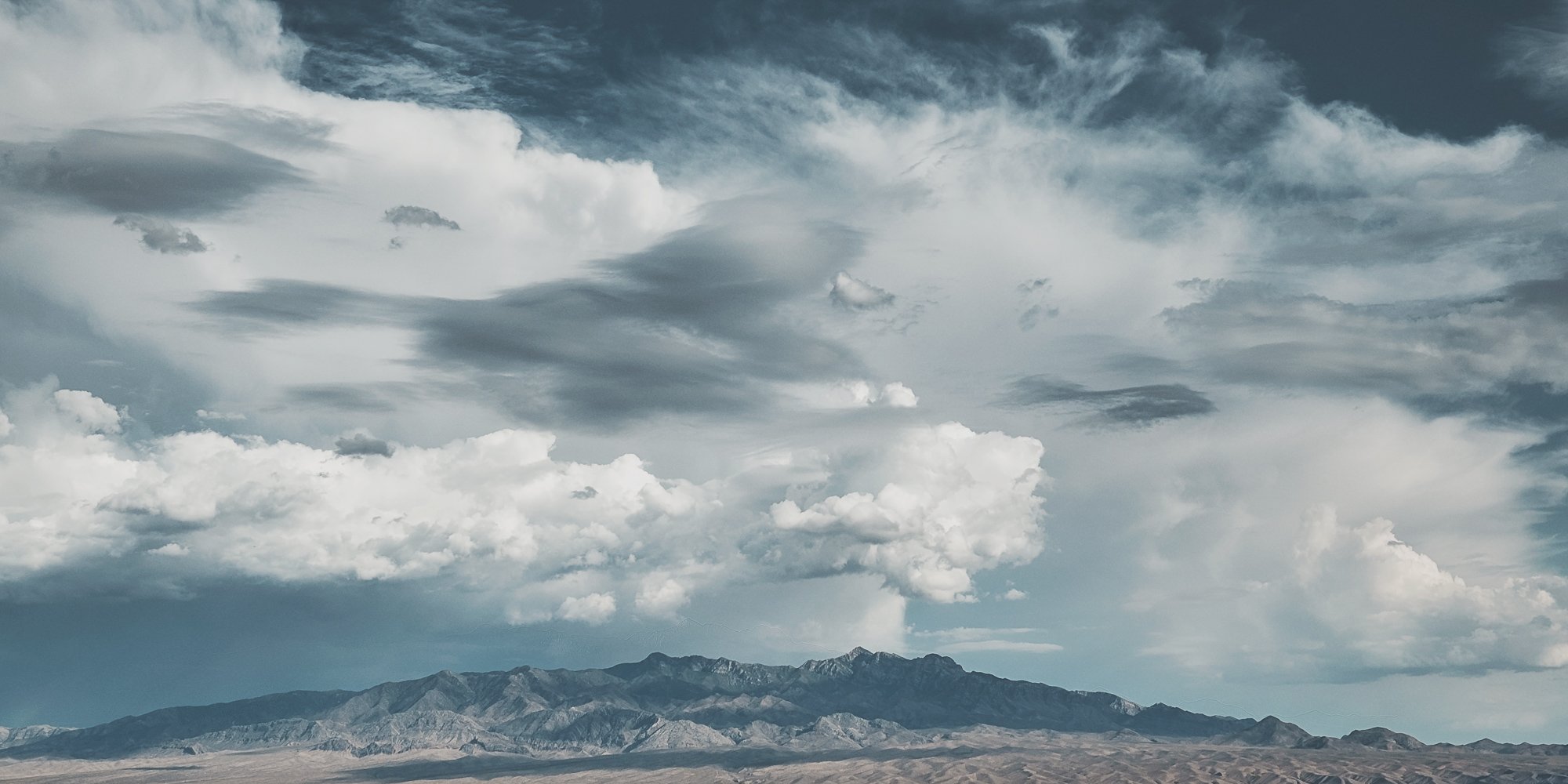 Chasing Clouds, Virgin Mountains, Nevada
