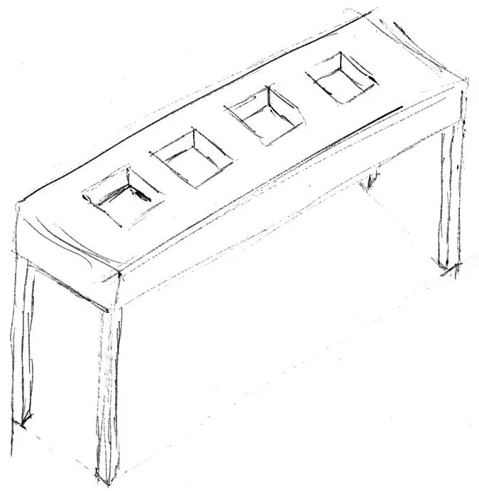 The console table that started it all!