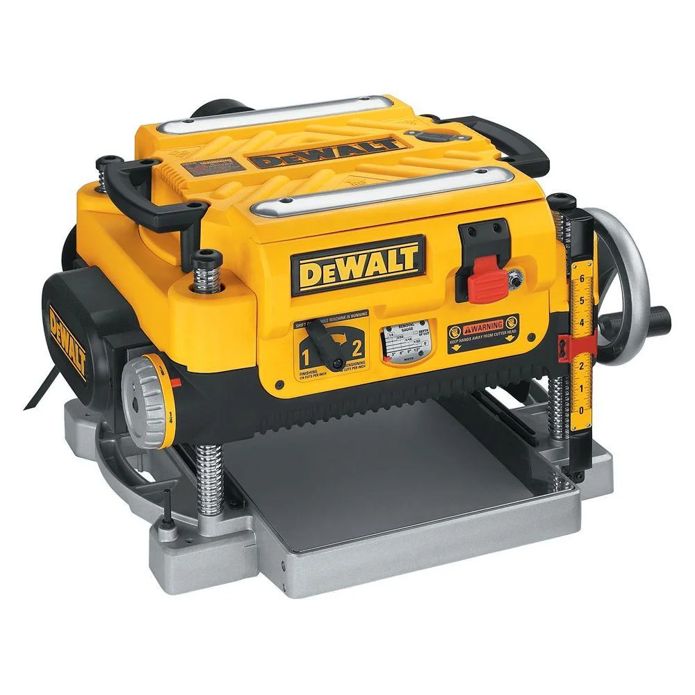 The DeWalt DW735 13" wide surface planer I use.