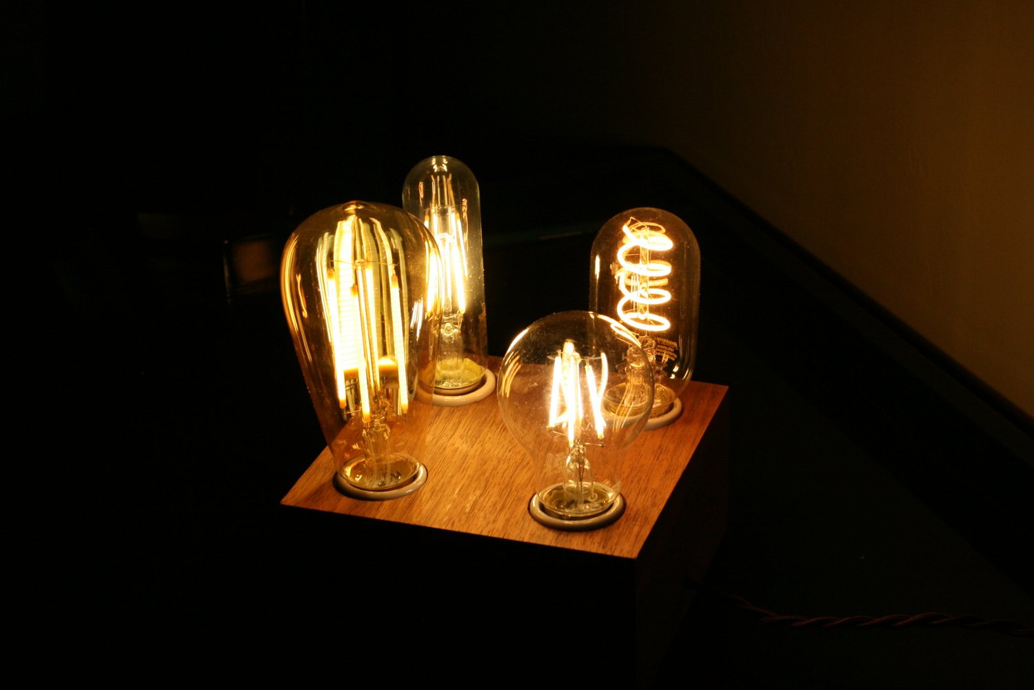 Edison Bulbs & LEDs — Branching Out Wood