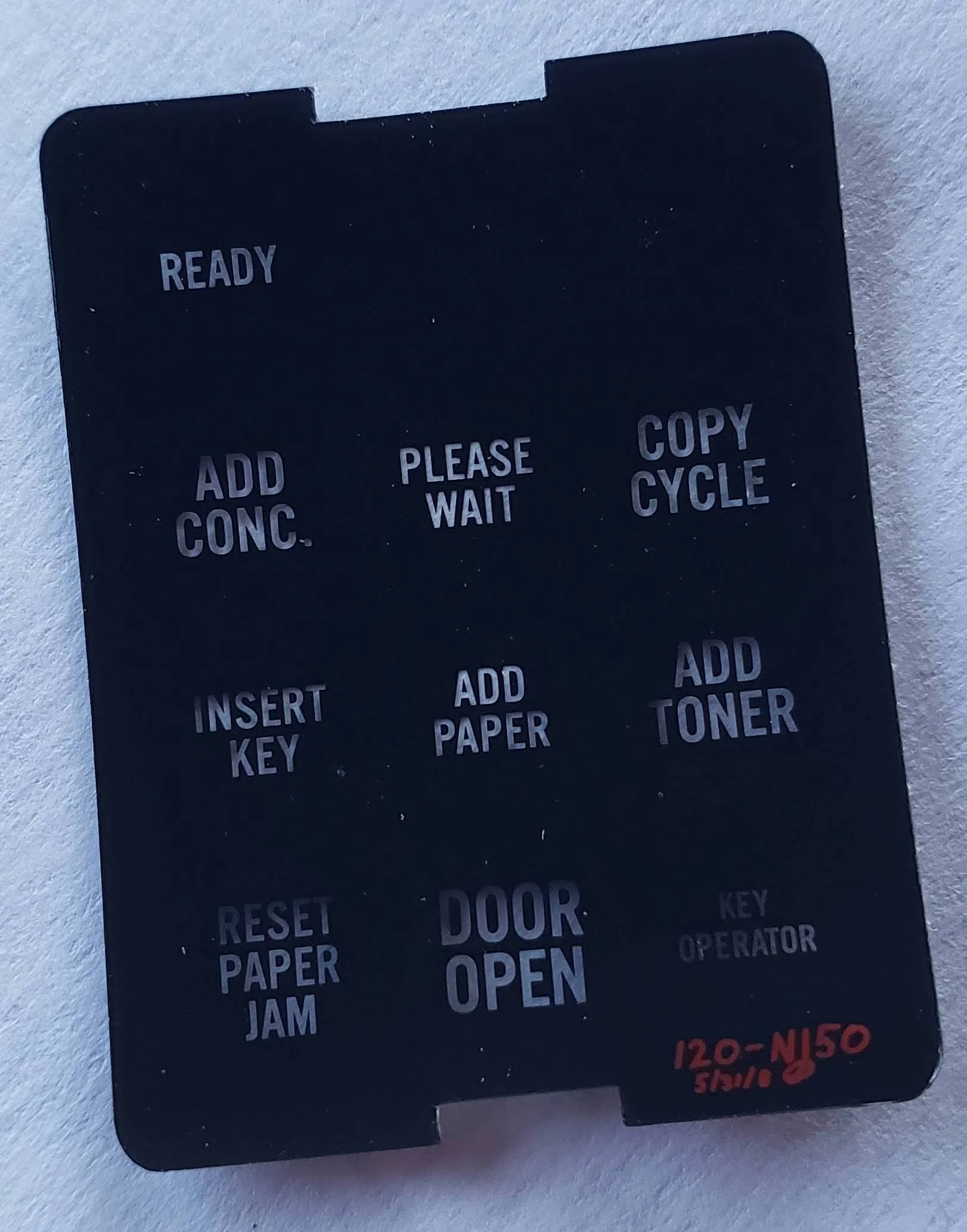The original mask that came with my One Plane readout