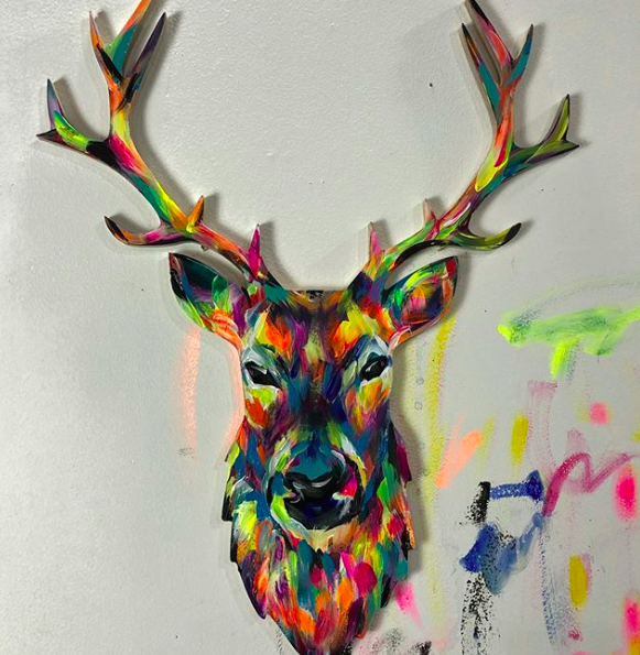 Painted Buck