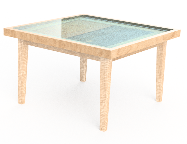 Shadow Box Dining Room Table