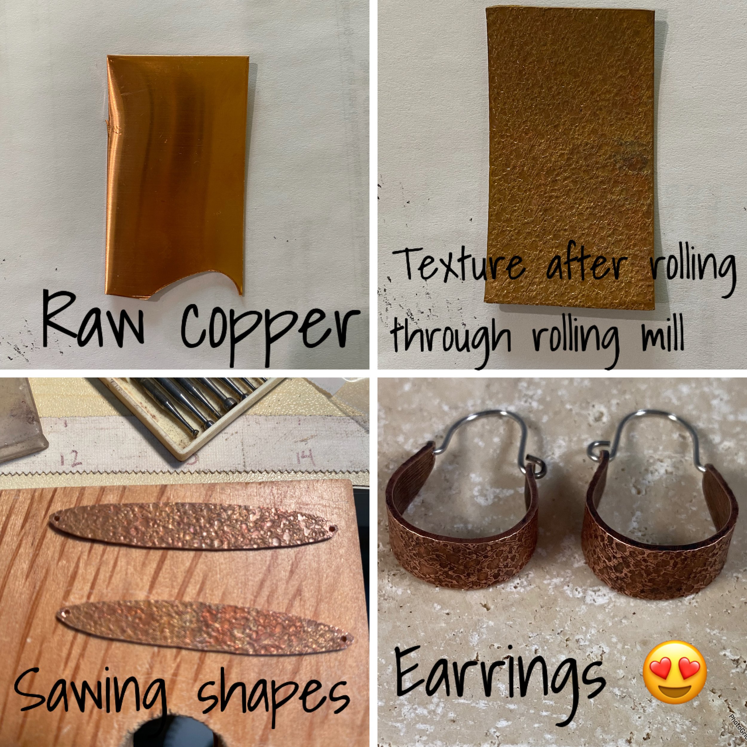 Copper Earrings