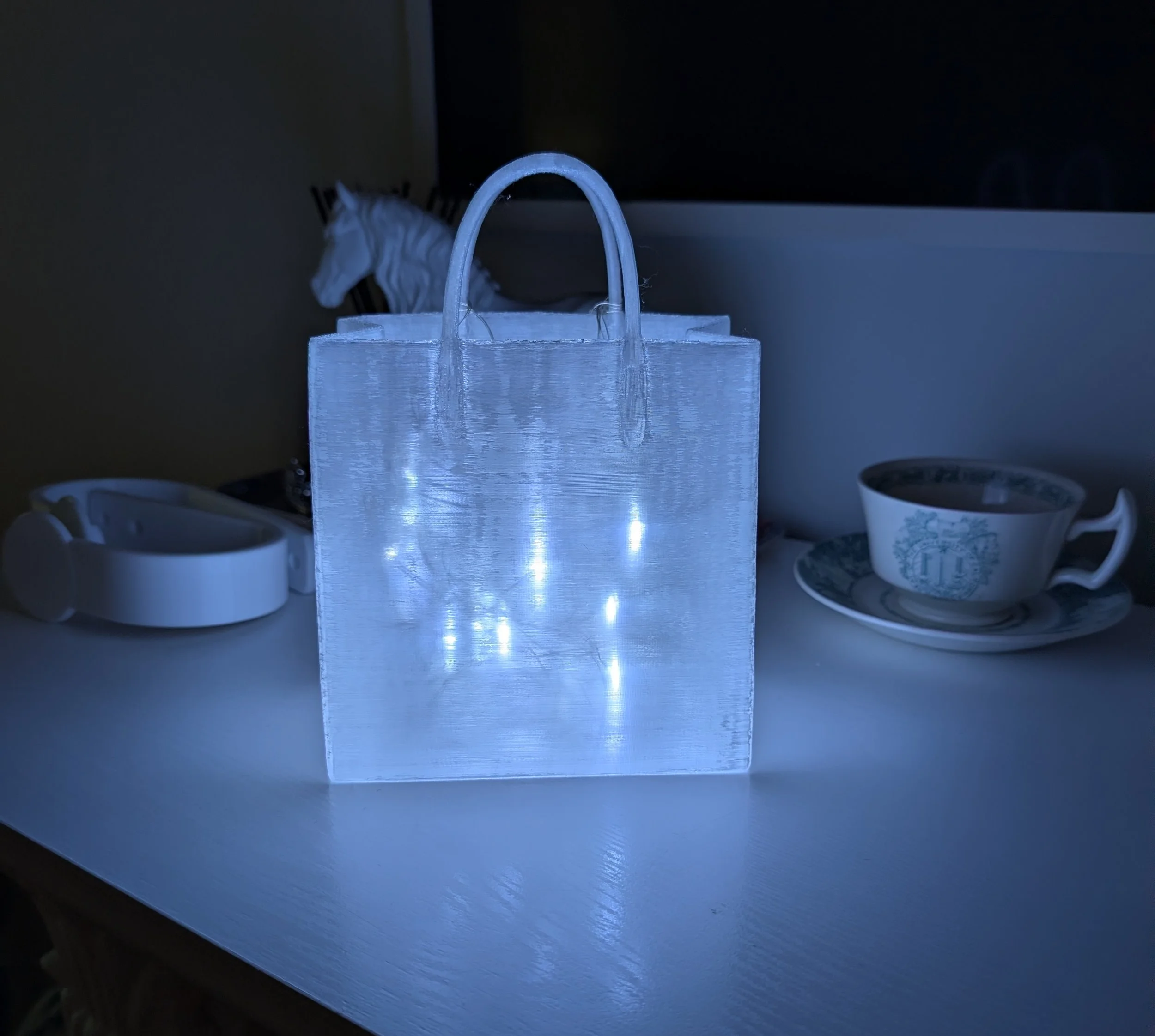 ... or white fairy lights
