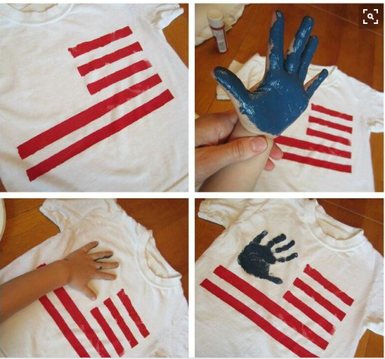 DIY Patriotic Tshirt Day