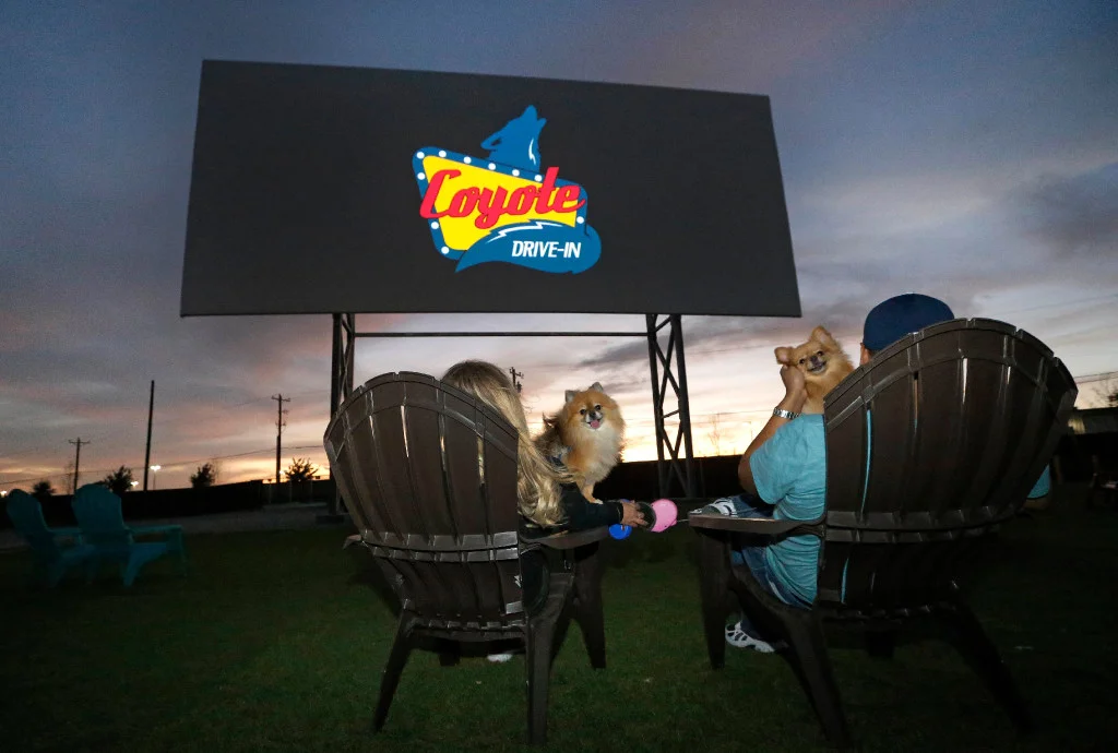 Spiderman at Coyote Drive-in! 
