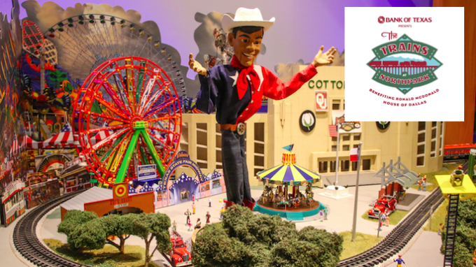 Trains at NorthPark and Brunch at La Madeline