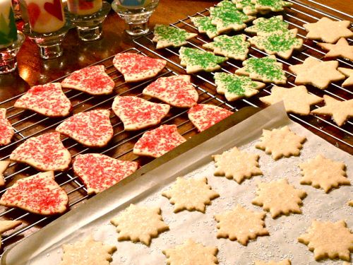 Christmas Cookies and Christmas Jigsaw Puzzle