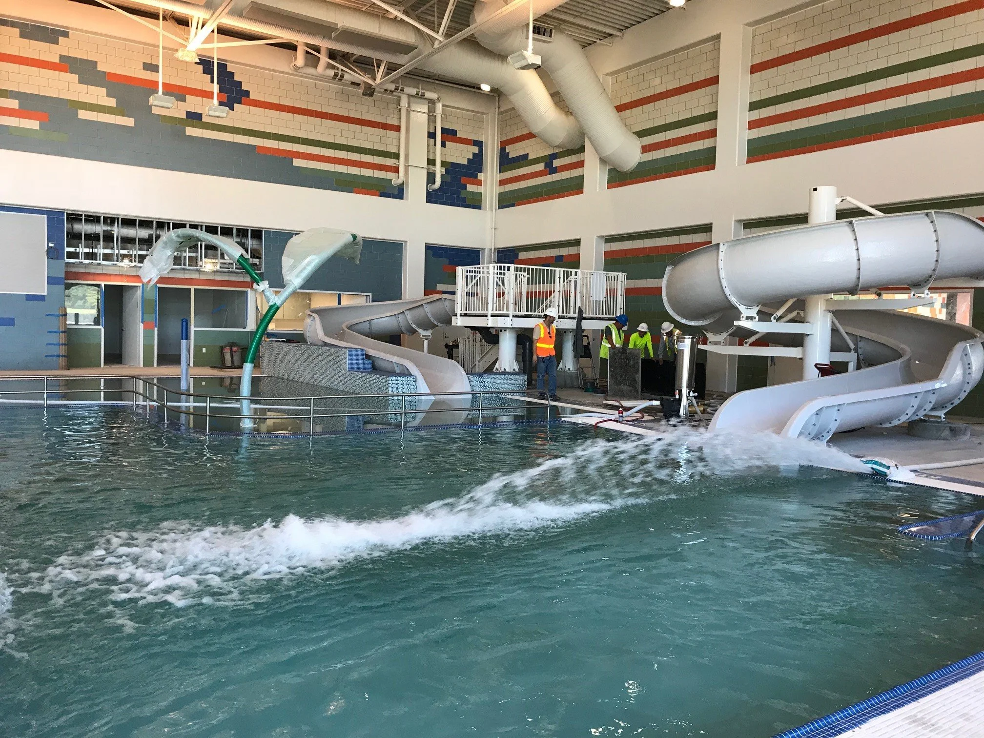 Indoor Swim and Slide