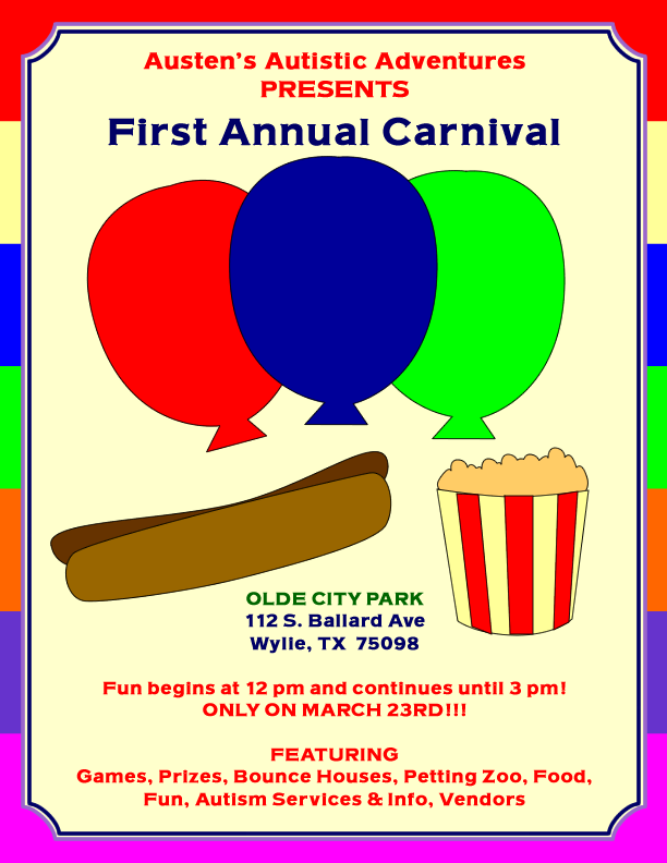 First Annual Carnival for Autism 2019