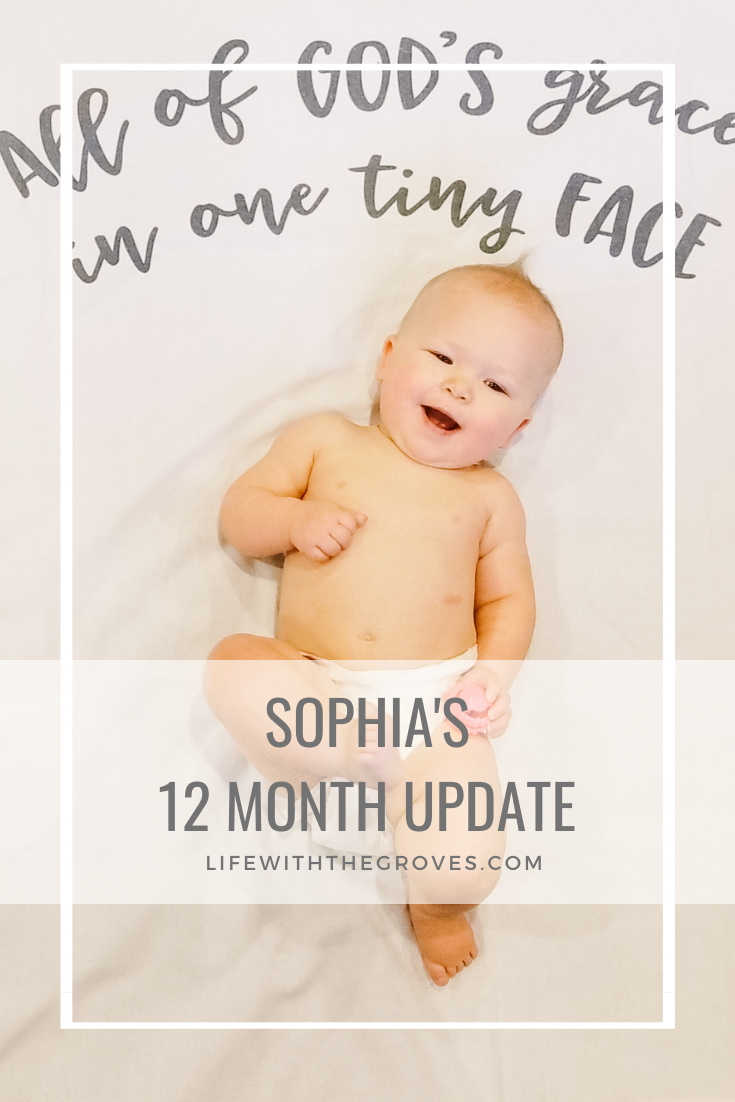 Sophia's 12 Month Update