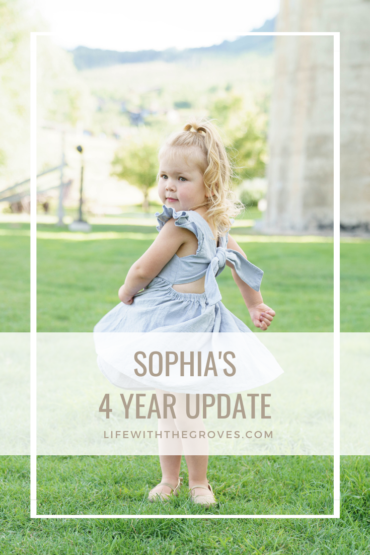 Sophia's 4 Year Update