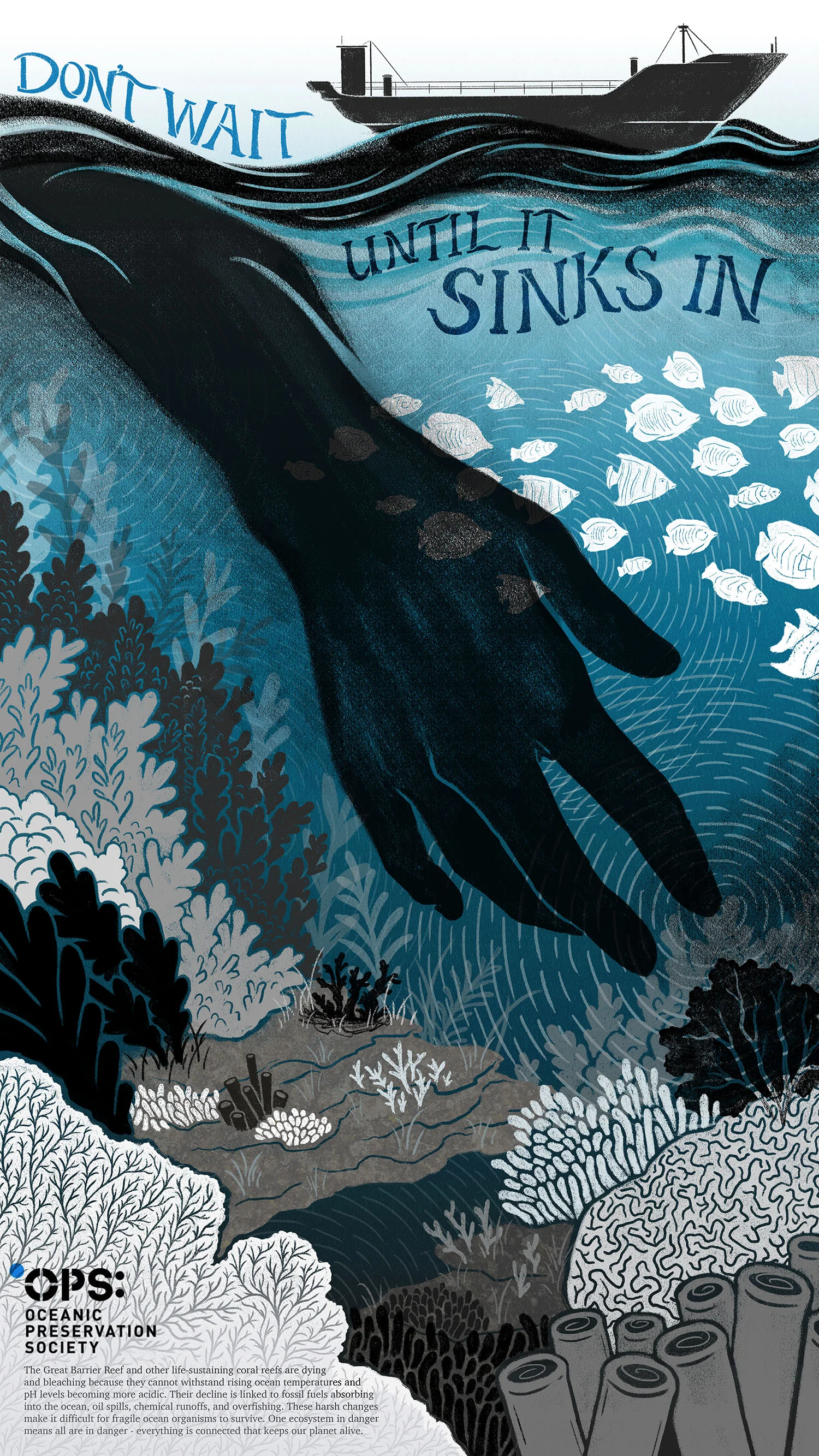 The Human Effect: Environmental Awareness Poster Series (3)