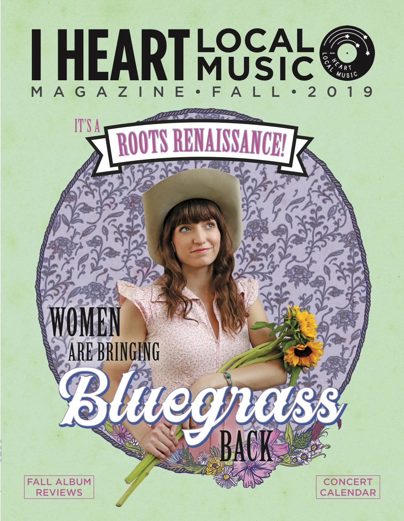 The Fall 2019 I Heart Local Music magazine features Jenna Rae on the cover and Unfit Wives on the inside! Magazine release show September 6 at Replay Lounge.