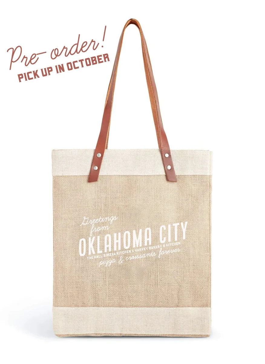 Oklahoma City Halls x Harvey Market Bag ***LIMITED STOCK SALE!