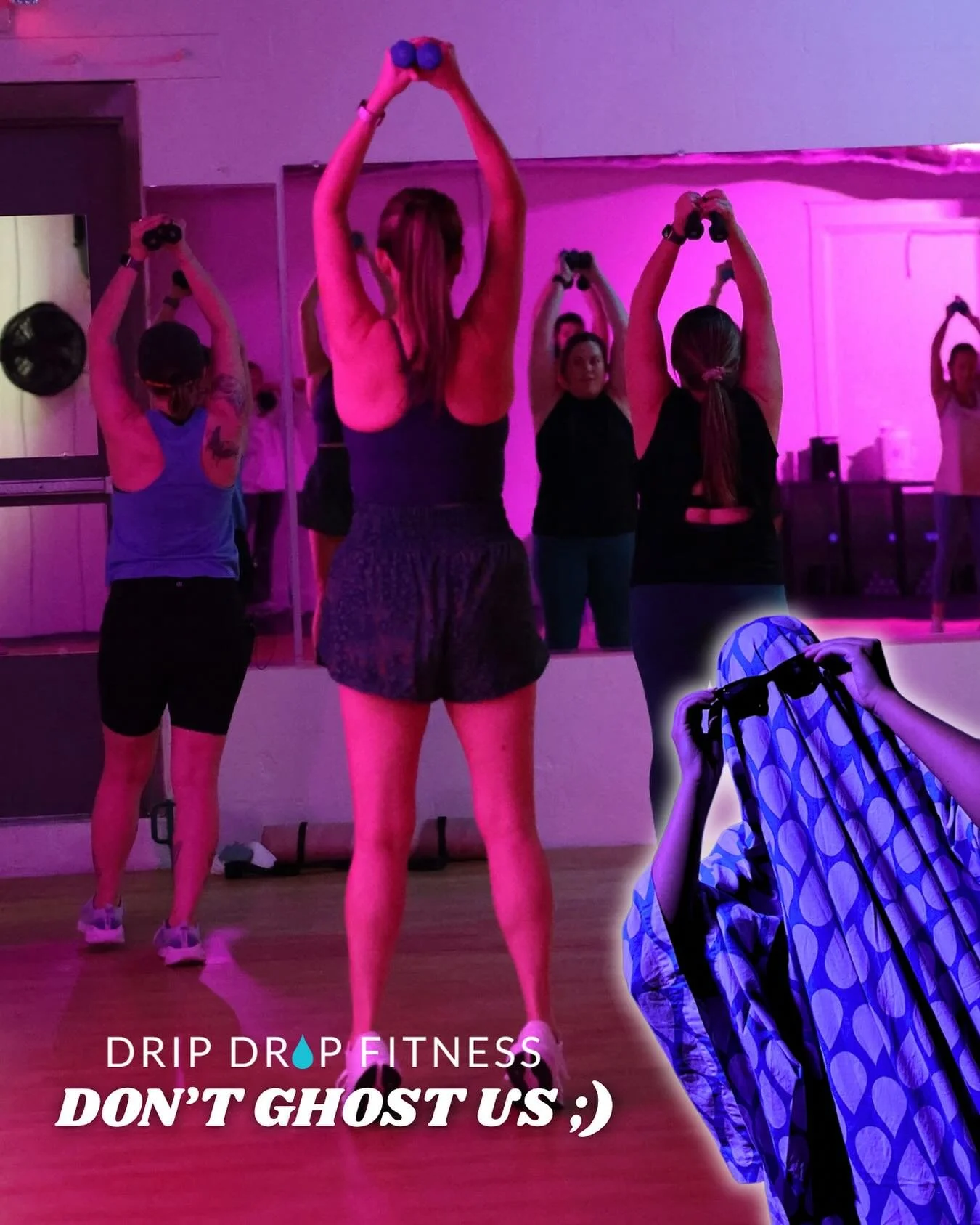 Don&rsquo;t ghost us this spooky season &mdash; summon your workout crew and join in on the fun 🪄🔮💪👻

#ddfghost #spookyseason #groupfitness #exercise #tallahassee #local #dance
