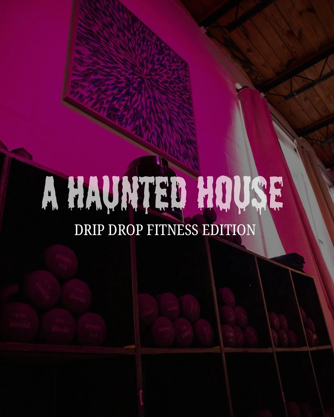 A Haunted House &mdash;&mdash; Drip Drop Fitness Edition 👻

#hauntedhouse #trend #groupfitness #exercise #pilates #dance #halloween #local