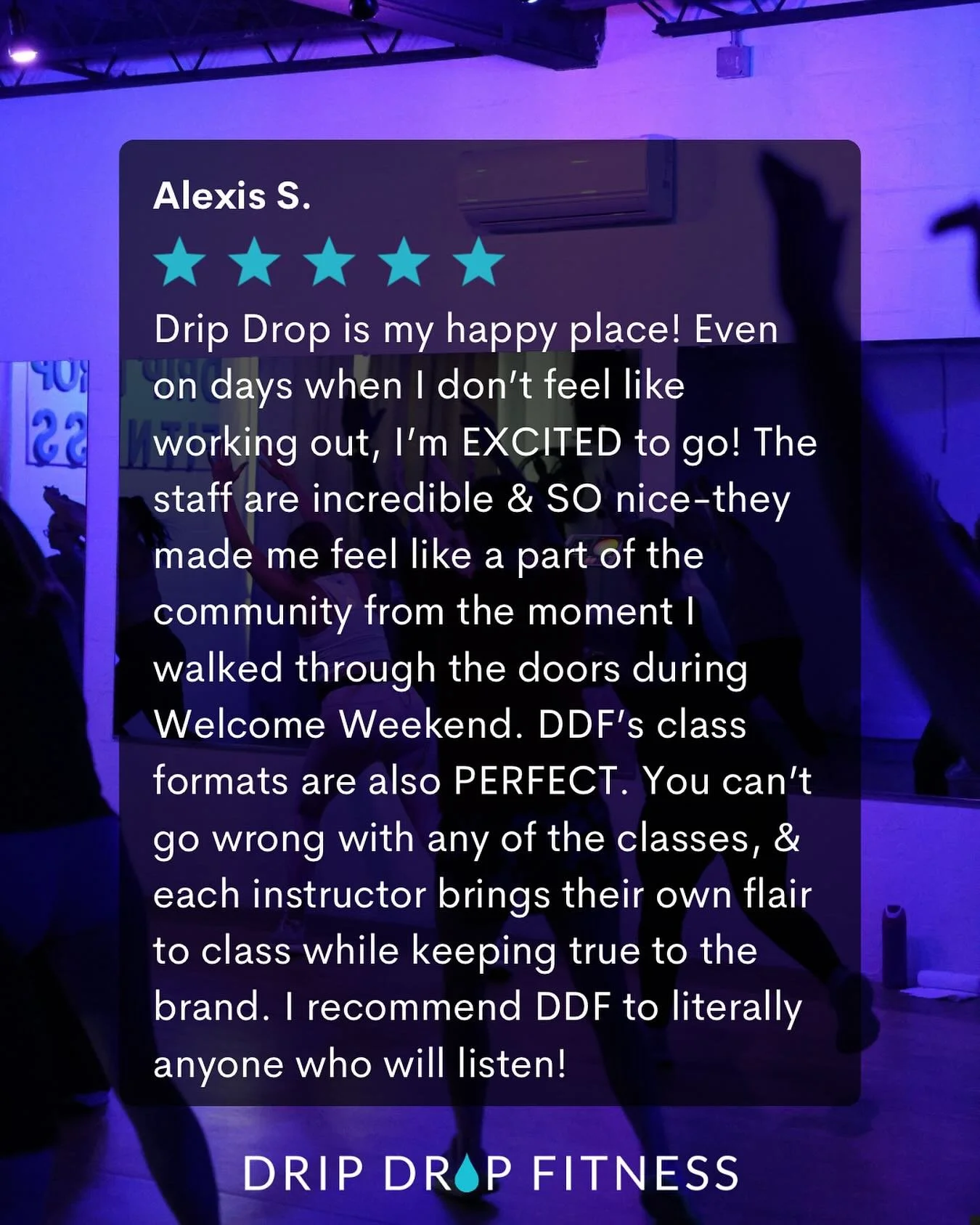 You talk&mdash;we glow! ✨🩵 Thank you for all the amazing reviews and testimonies. Your feedback fuels us to continue making this your favorite second home! Keep them coming, we love hearing from you!🤩 

#reviews #clients #testimonial #fitness #grou