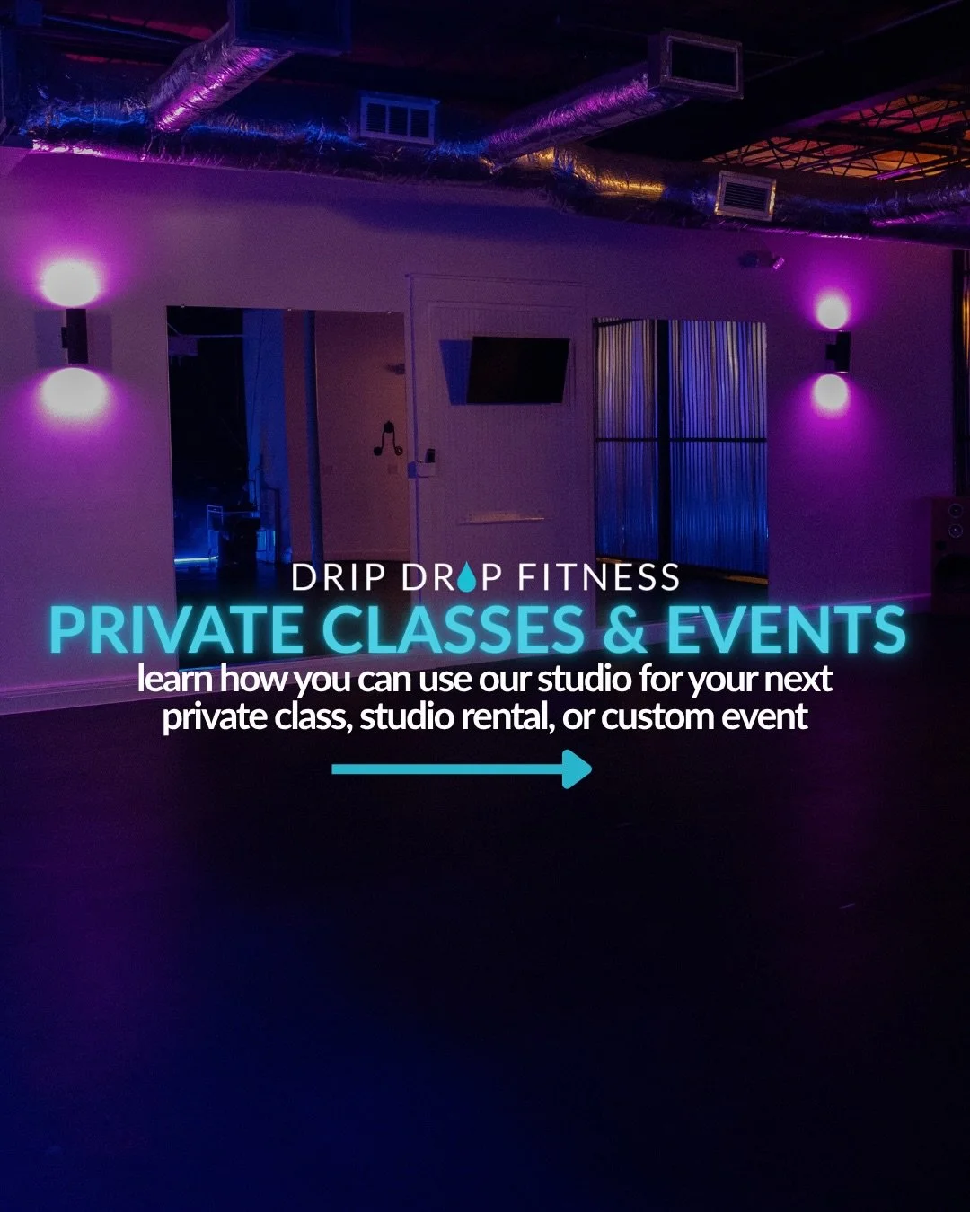 Let us host your next event 🪩✨
You can use the studio, book a private class, use the side yard, or rent it all! Our studio is perfect for any vibe! Check the last slide for our events email to contact us for more information! 🤍

#events #rent #forr