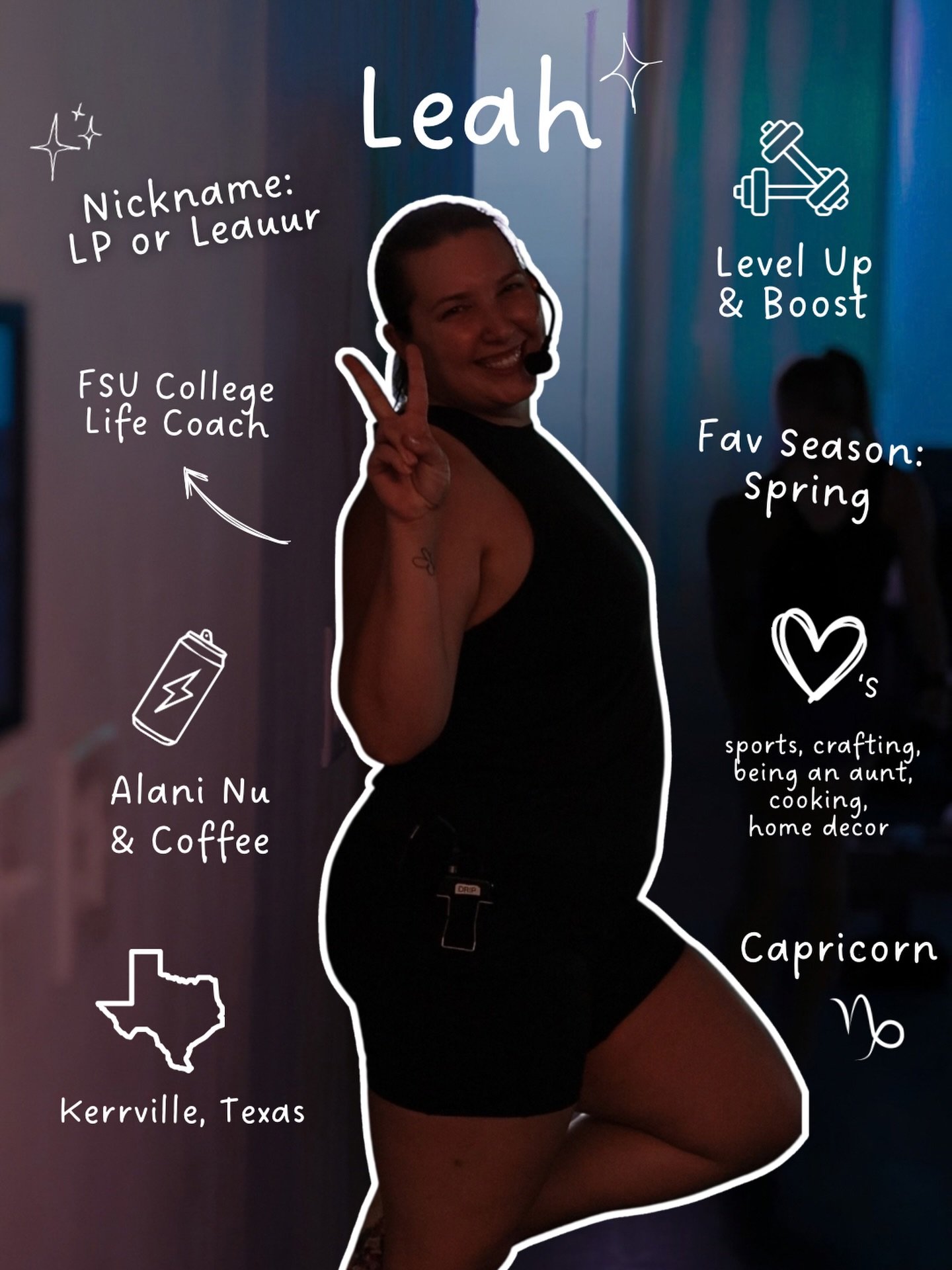 Learn a little more about our Drop Master, Leah ✨💧✌️