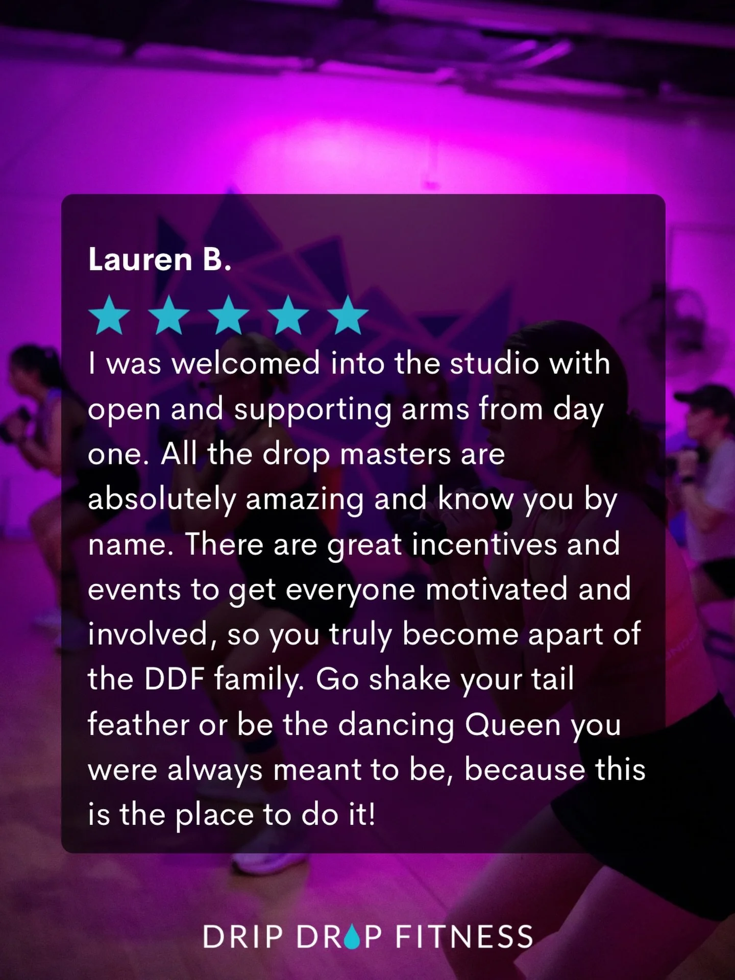 Every single review &amp; kind word that you share about your experience means so much to us. Thank you for sharing and being the best clients/members 🥰💃🩵 

#reviews #groupfitness #classes #fitness