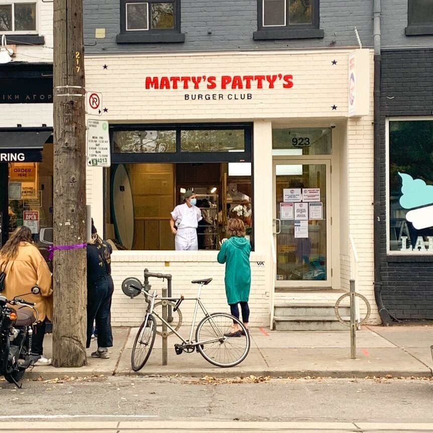 Matty's Patty's Burger Club, Toronto 