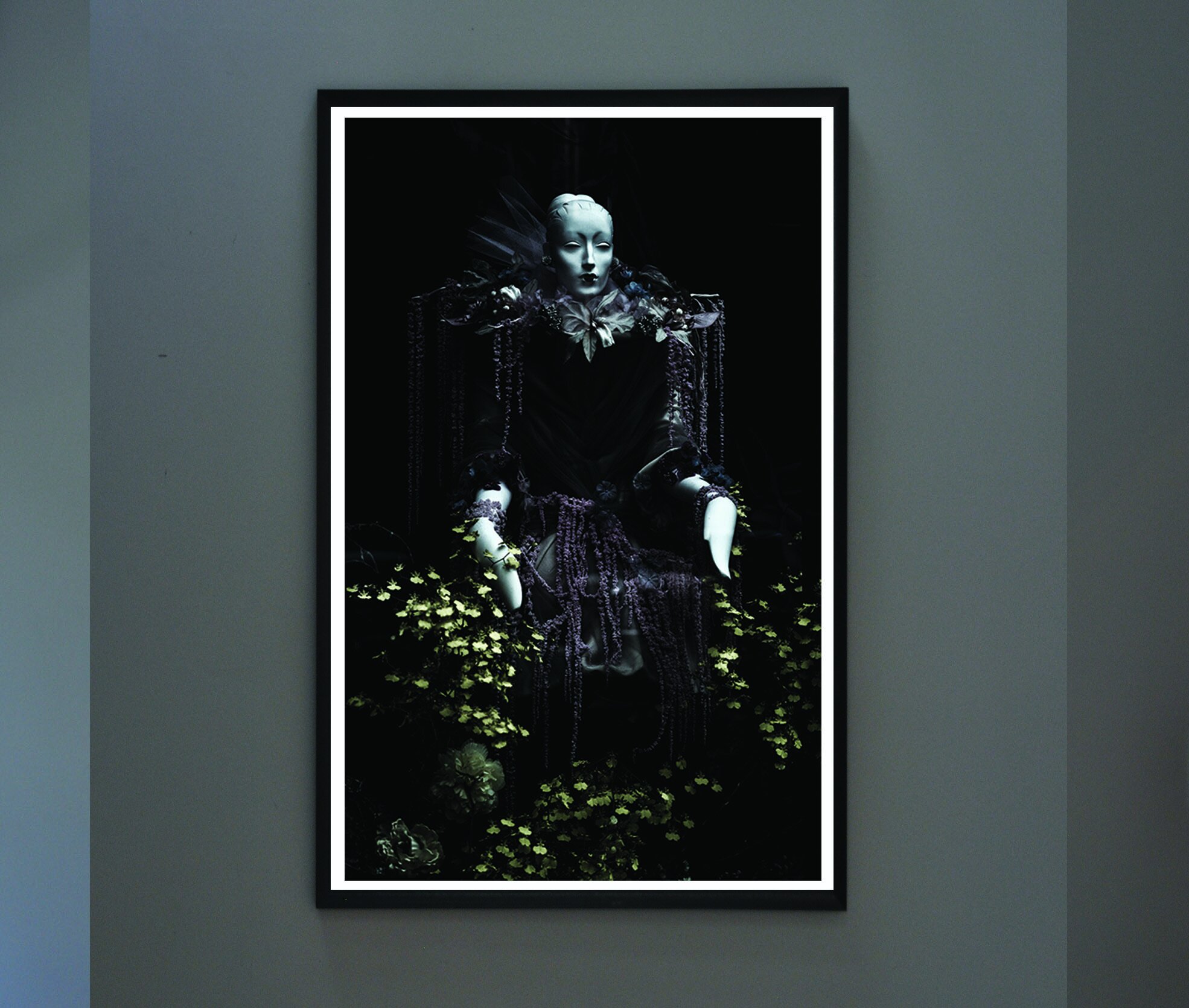 Goth mannequin photographic prints
