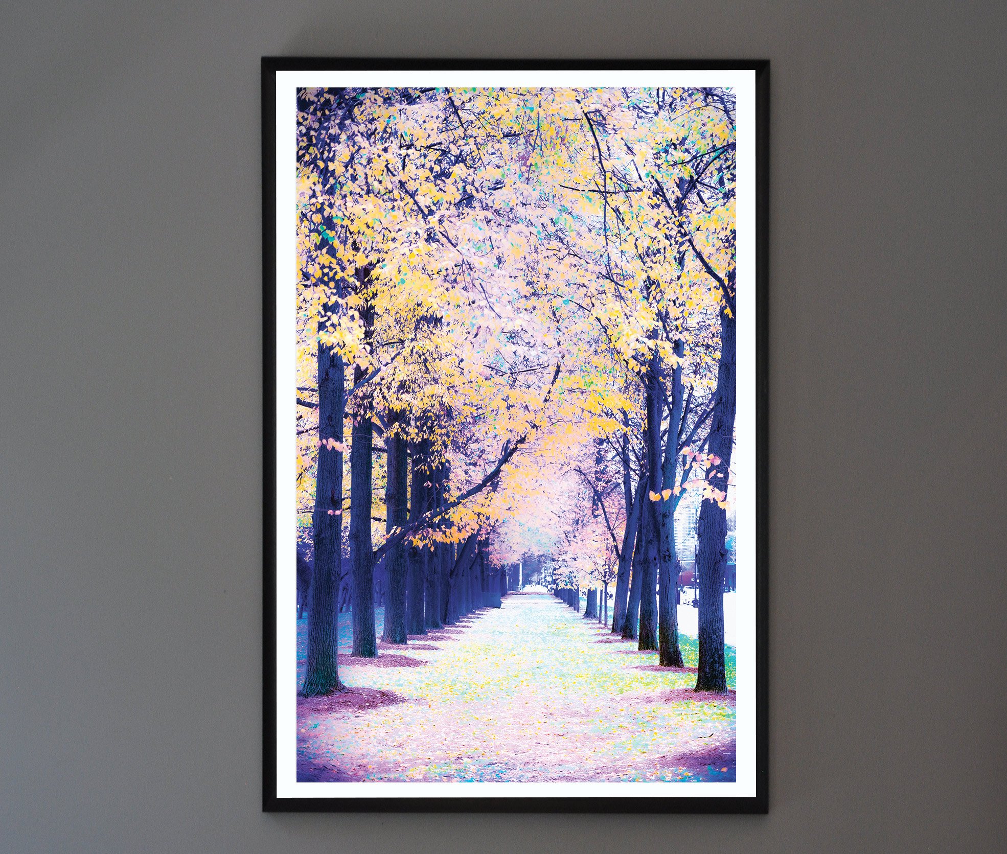 Autumn Boughs_High Noon_Blk Frame.jpg