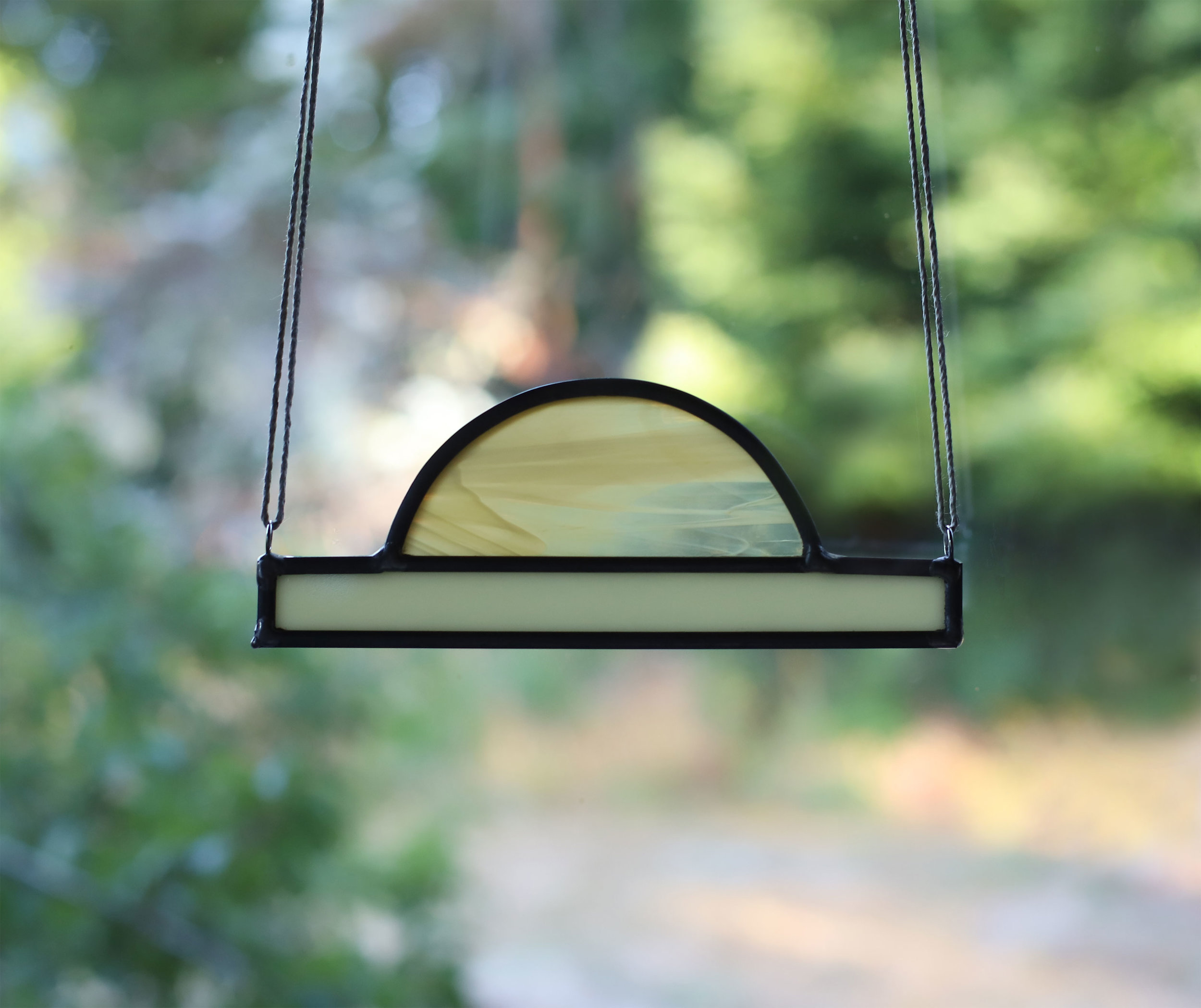 Desert Sunset / Stained Glass / www.bandsofcolor.com
